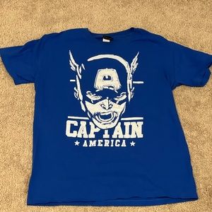 Mens Captain America Marvel Shirt